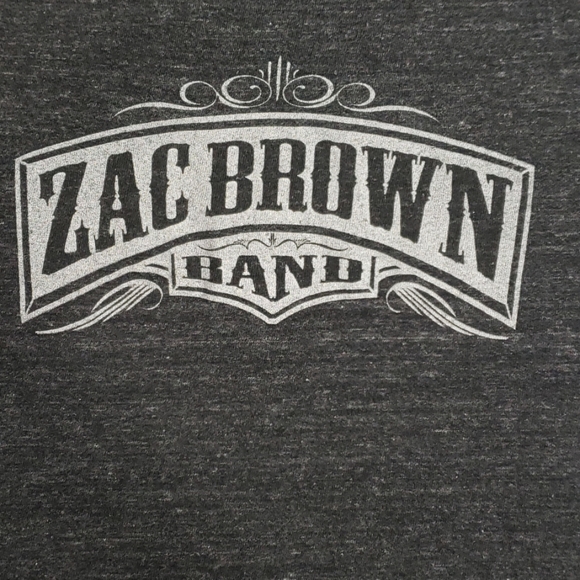 Zac Brown Band 2014 Tour Woman's T-shirt - Picture 2 of 7